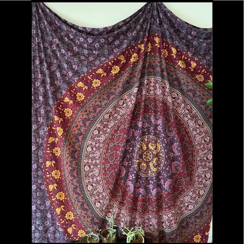 Huge Boho Mandala Tapestry